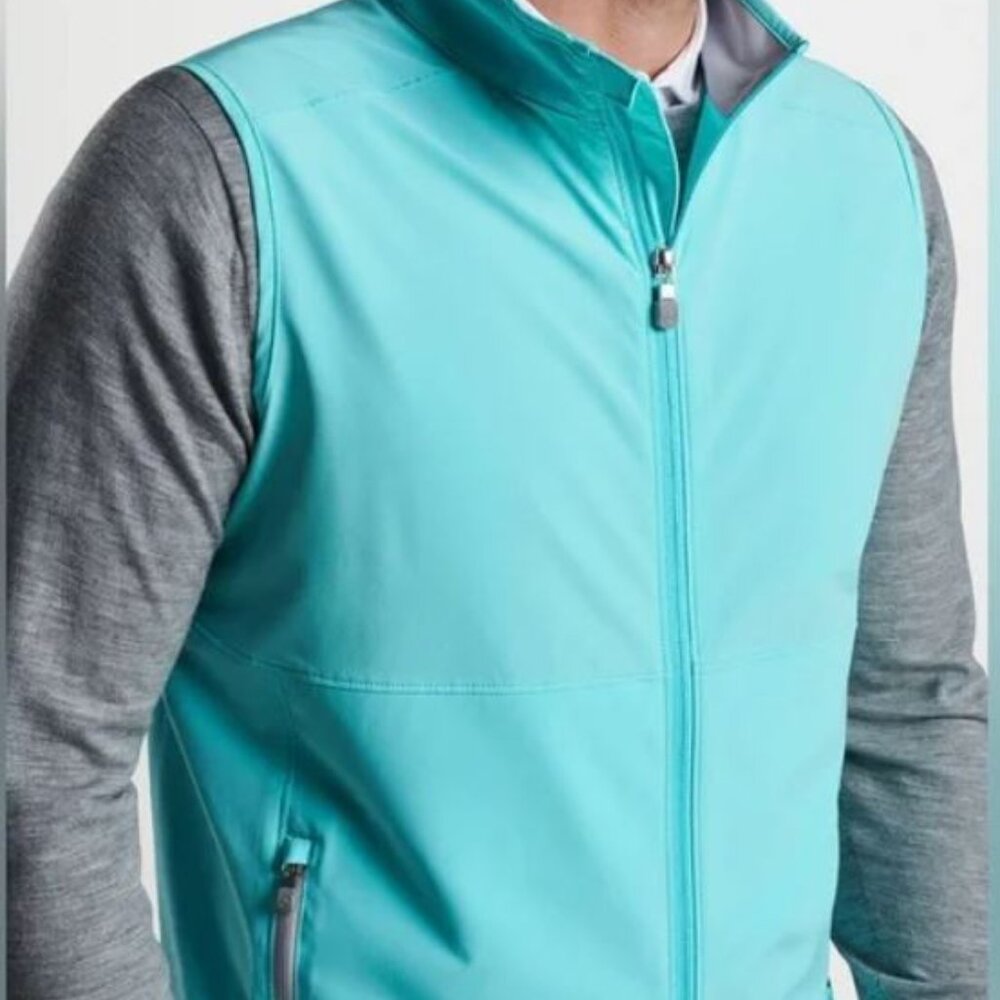 Peter Millar Turquoise Golf Vest